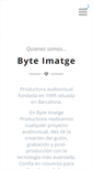 Mobile Screenshot of byteimatge.com